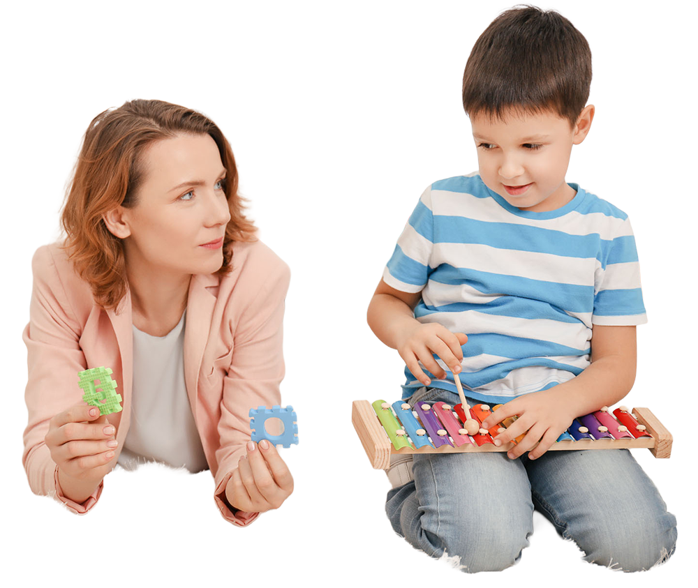 Family in resources hero section